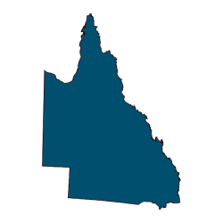 Queensland map